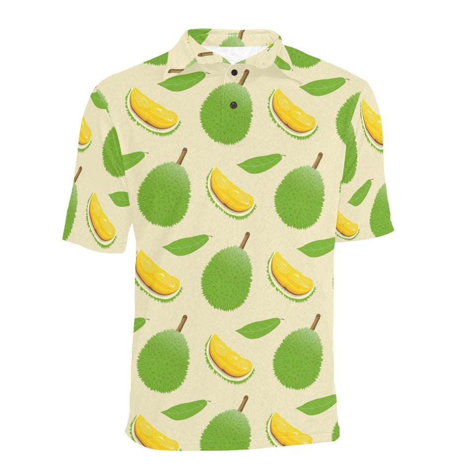 Durian pattern Men's All Over Print Polo Shirt