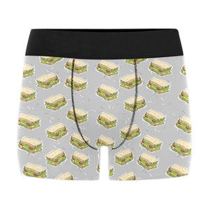 Sandwich Pattern Print Design 05 Men's All Over Print Boxer Briefs Men's Underwear