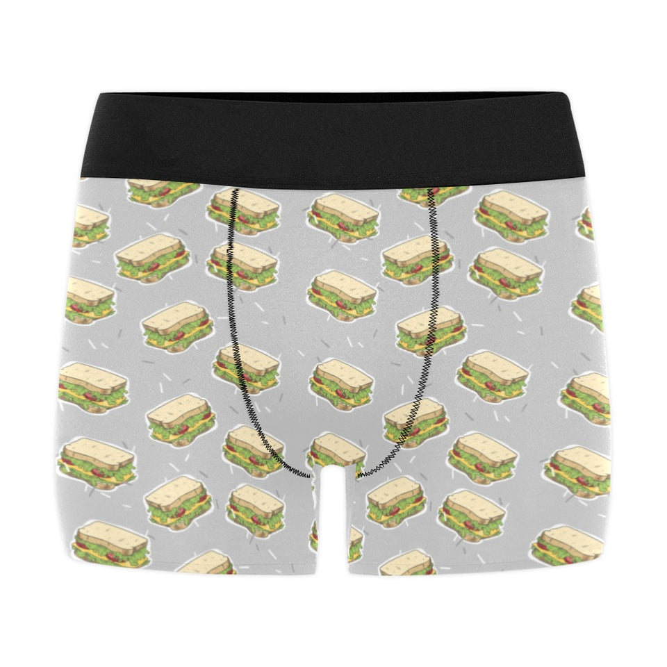 Sandwich Pattern Print Design 05 Men's All Over Print Boxer Briefs Men's Underwear
