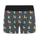 Deers star tree pattern Men's All Over Print Boxer Briefs Men's Underwear