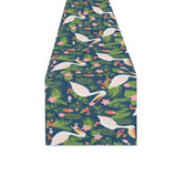 Pelican Pattern Print Design 05 Table Runner