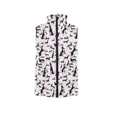 Greyhound Pattern Print Design 02 Women's Padded Vest