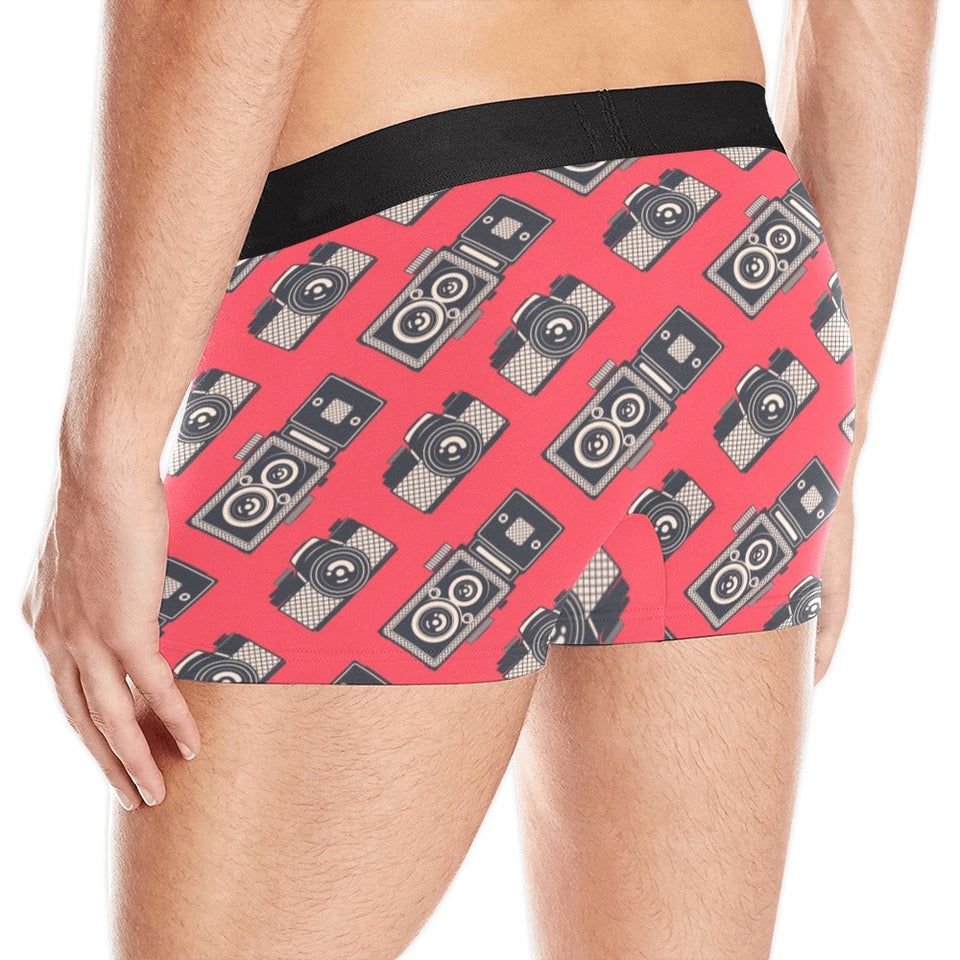 Camera Pattern Print Design 05 Men's All Over Print Boxer Briefs Men's Underwear