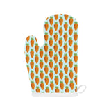 Carrot Pattern Print Design 03 Heat Resistant Oven Mitts