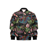 Dragons flower pattern Kids' Boys' Girls' Bomber Jacket