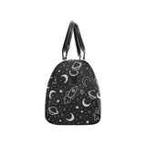 Hand drawn space rocket star planet Travel Bag