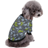 blueberry pattern All Over Print Pet Dog Round Neck Fuzzy Shirt