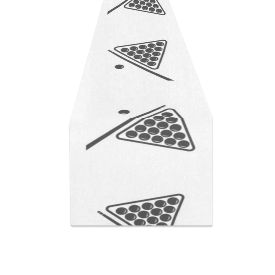 Billiard Ball Pattern Print Design 03 Table Runner