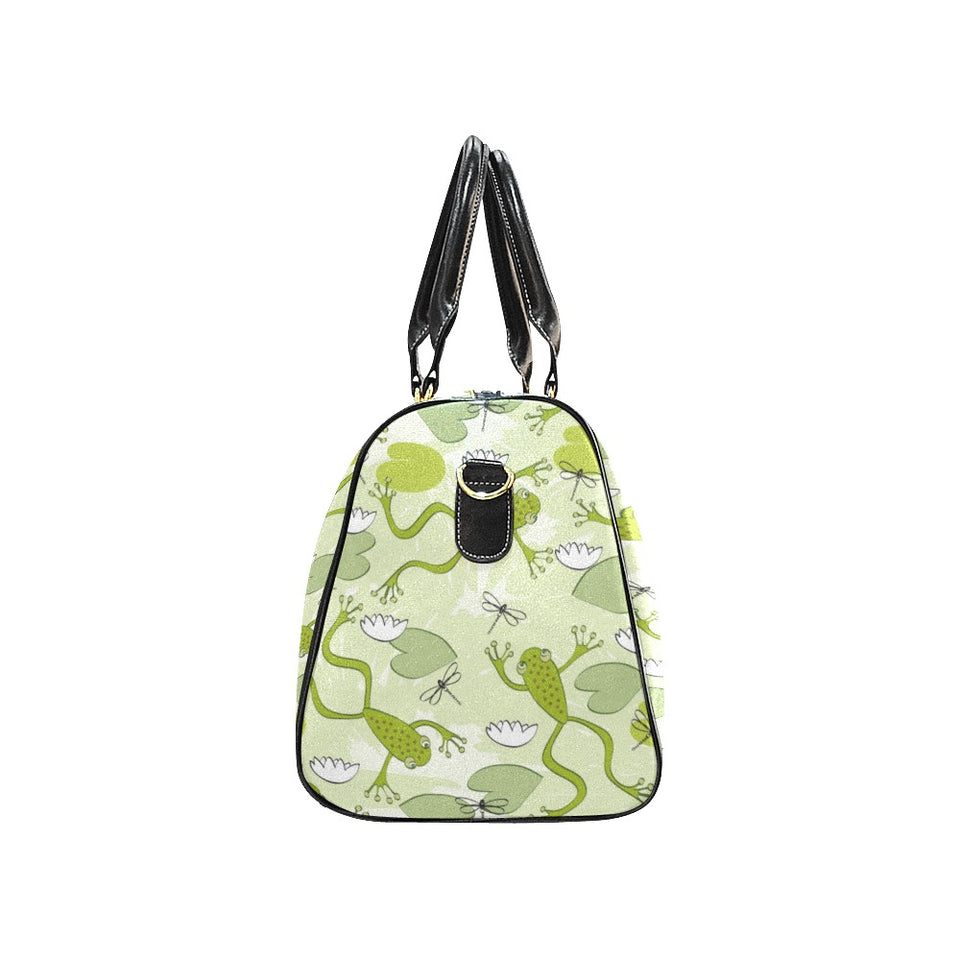 Cute frog dragonfly pattern Travel Bag