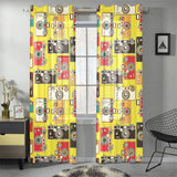 Camera Pattern Print Design 02 Gauze Curtain