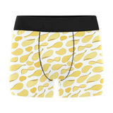 Potato Chips Pattern Print Design 02 Men's All Over Print Boxer Briefs Men's Underwear