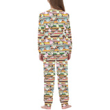 Sun Glasses Pattern Print Design 02 Kids' Boys' Girls' All Over Print Pajama Set