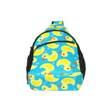 Duck Pattern Print Design 04 All Over Print Chest Bag