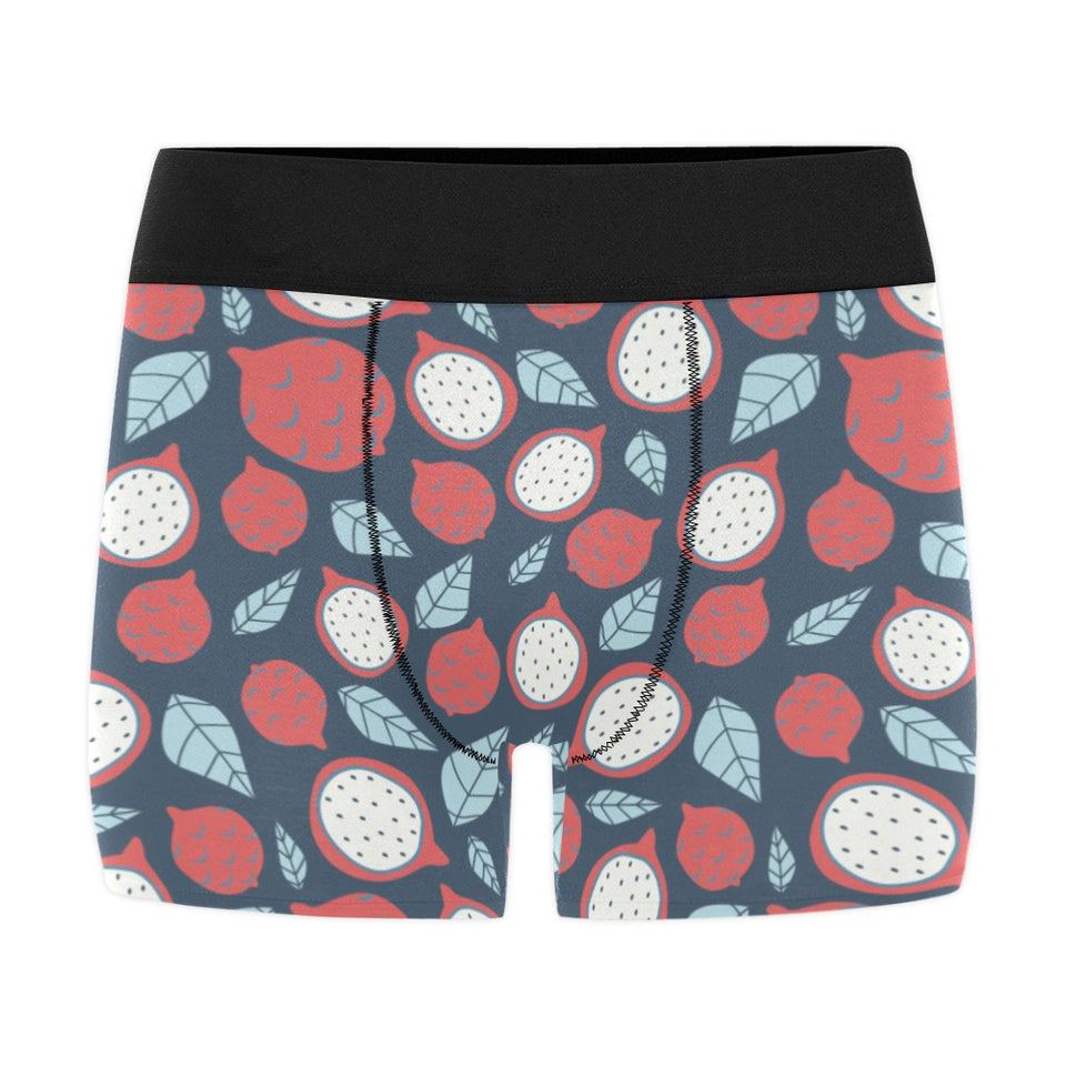 dragon fruits dark blue background Men's All Over Print Boxer Briefs Men's Underwear