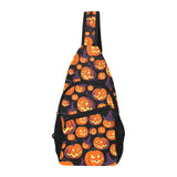 Halloween Pumpkin pattern All Over Print Chest Bag