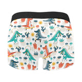 Cute Crocodile Pattern Men's All Over Print Boxer Briefs Men's Underwear