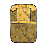 Bee flower pattern Car Seat Back Organizer