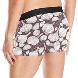Garlic bulb dark background Men's All Over Print Boxer Briefs Men's Underwear