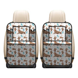 sea lion Seals jellyfish pattern Car Seat Back Organizer