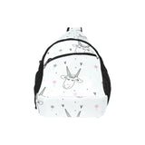 Cute goat design pattern All Over Print Chest Bag