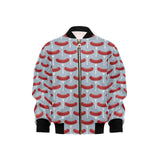 Sausage Pattern Print Design 02 Kids' Boys' Girls' Bomber Jacket