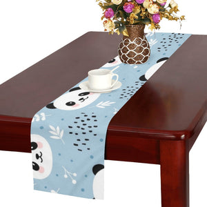 Cute panda pattern Table Runner