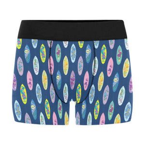 Surfboard Pattern Print Design 03 Men's All Over Print Boxer Briefs Men's Underwear