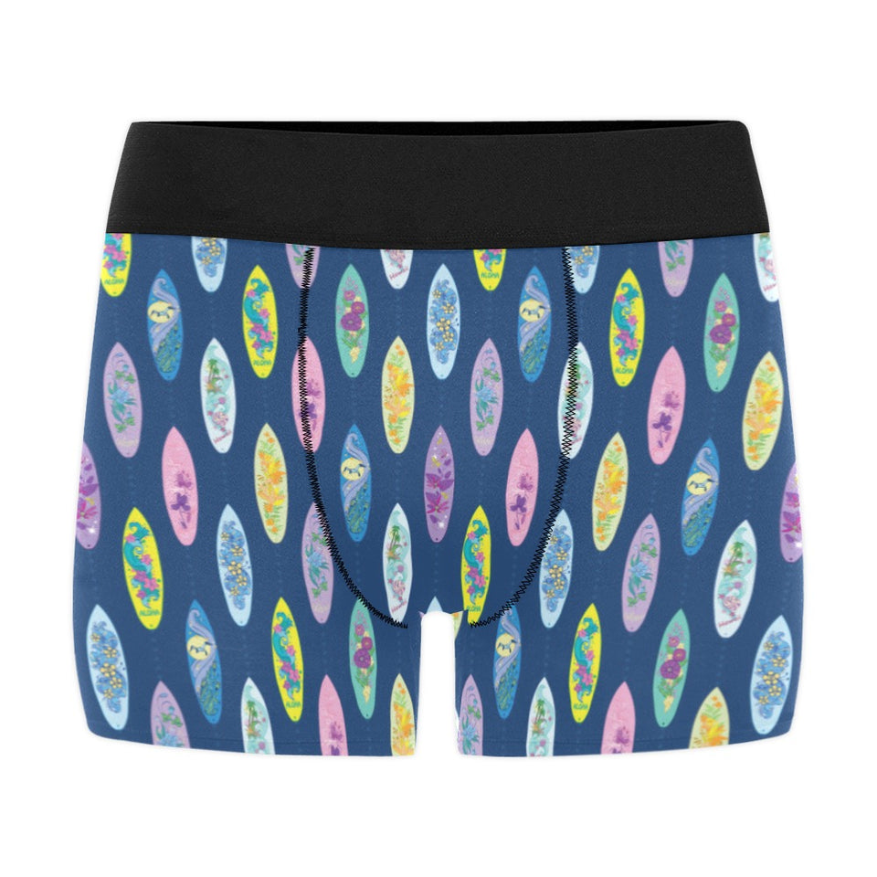 Surfboard Pattern Print Design 03 Men's All Over Print Boxer Briefs Men's Underwear