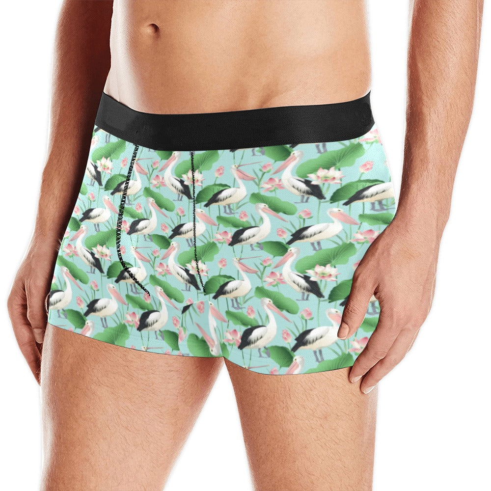 Pelican Pattern Print Design 01 Men's All Over Print Boxer Briefs Men's Underwear