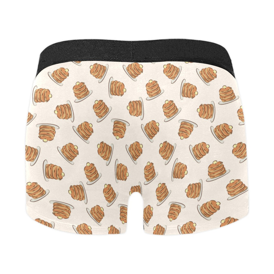 Pancake Pattern Print Design 01 Men's All Over Print Boxer Briefs Men's Underwear