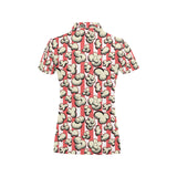 Popcorn Pattern Print Design 05 Women's All Over Print Polo Shirt