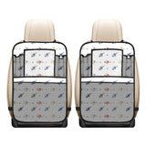 Cute helicopter star pattern Car Seat Back Organizer