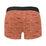 Brick Printed Pattern Print Design 03 Men's All Over Print Boxer Briefs Men's Underwear