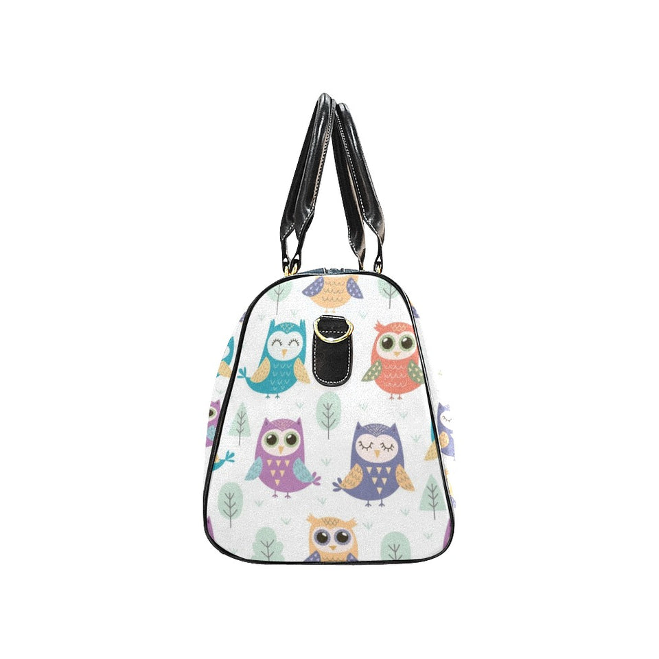 Cute owl pattern Travel Bag