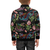 Dragons flower pattern Kids' Boys' Girls' Bomber Jacket