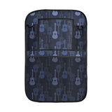 Blue Theme guitar pattern Car Seat Back Organizer
