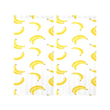 Banana pattern Gauze Curtain