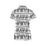 Piano Pattern Print Design 03 Women's All Over Print Polo Shirt