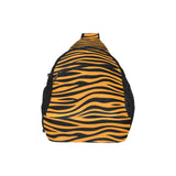 Bengal tigers skin print pattern background All Over Print Chest Bag