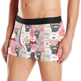 Pig Pattern Print Design 02 Men's All Over Print Boxer Briefs Men's Underwear