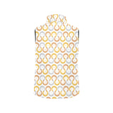 Horseshoes Pattern Print Design 03 Men's Padded Vest