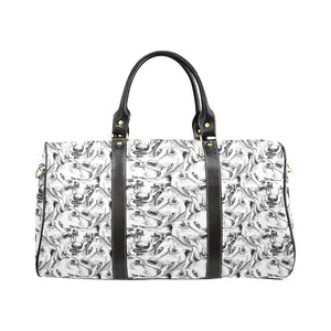 Greyhound Pattern Print Design 01 Travel Bag