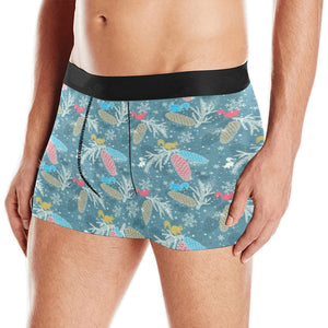Squirrel Pattern Print Design 01 Men's All Over Print Boxer Briefs Men's Underwear