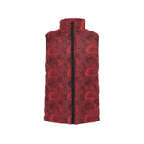 Rose Pattern Print Design 03 Men's Padded Vest