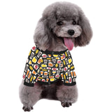 Beer type pattern All Over Print Pet Dog Round Neck Fuzzy Shirt