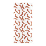 Sausage Pattern Print Design 04 Beach Towel