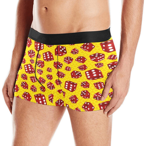 Dice Pattern Print Design 04 Men's All Over Print Boxer Briefs Men's Underwear