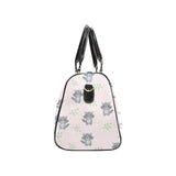cute raccoons leaves pattern Travel Bag