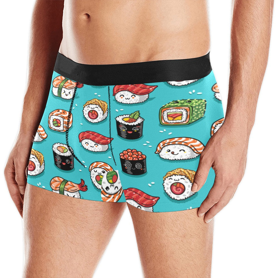Cute sushi pattern Men's All Over Print Boxer Briefs Men's Underwear