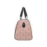Eiffel Tower Flower Pattern Design 03 Travel Bag